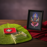 Matangi Blessing Duo (Art Frame (15x12 inch) & Silver Coin Bundle)